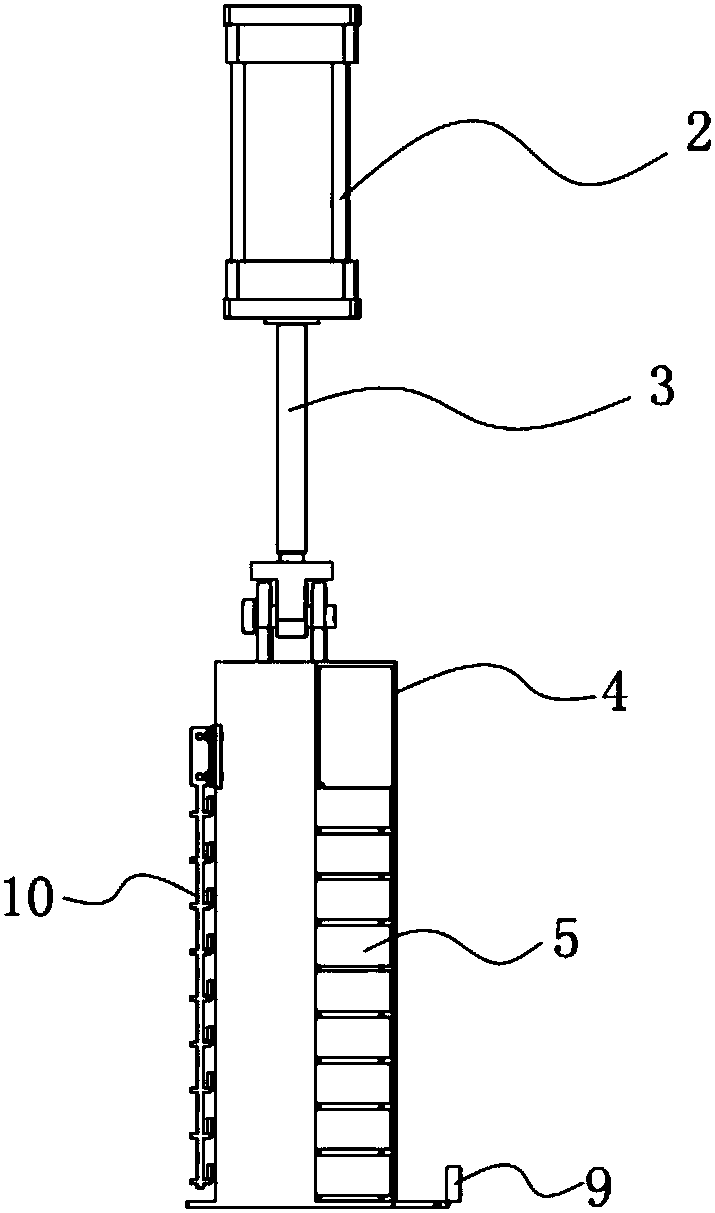 Rotary vibration integrated germinated brown rice cleaning and lifting device