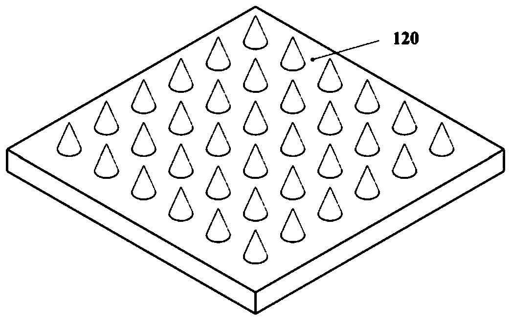 Flexible surface enhanced Raman detection substrate and preparation method and preparation system thereof