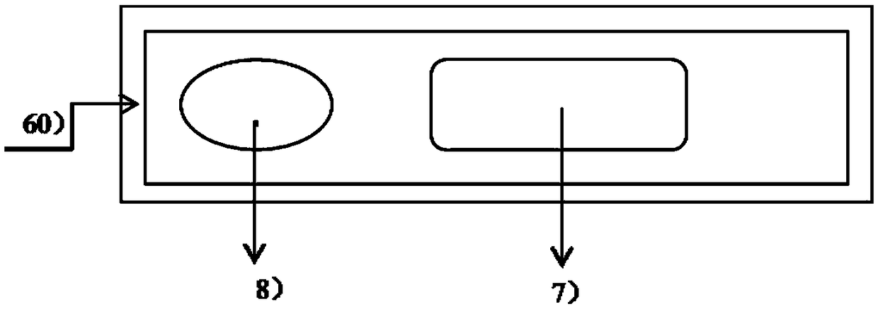 Test strip capable of quantificationally detecting content of c-reactive protein in peripheral blood and preparation method thereof