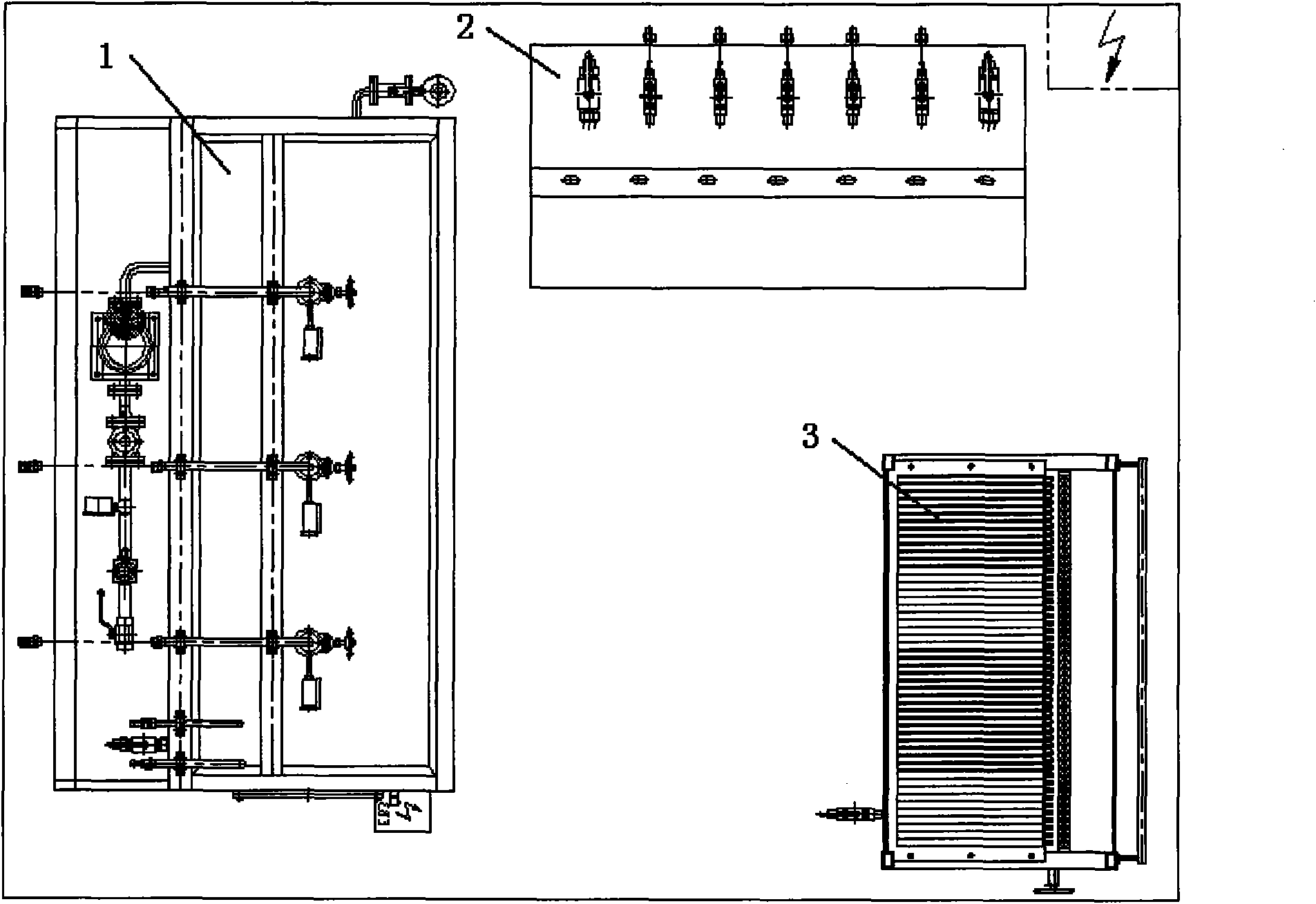 Digital full functional water nozzle test system