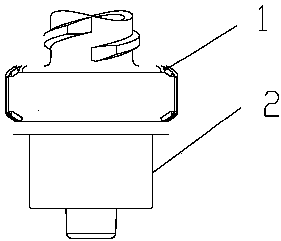 Infusion connector for preventing infection and preparing method thereof