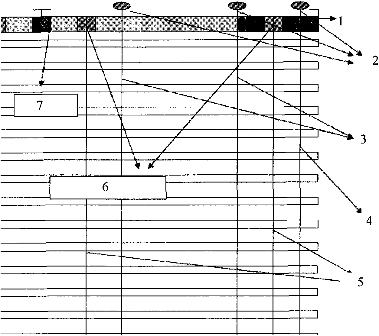 Lifting-controllable LED louver strip display screen and manufacturing method thereof