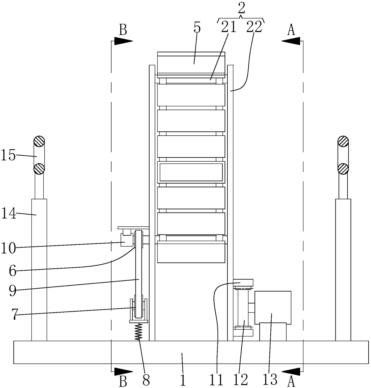 Automatic wax replacement device for textile production