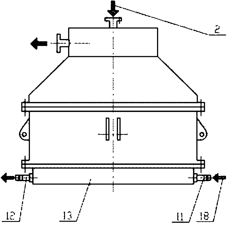 Dish type solar energy thermal power generation system and heat collector thereof