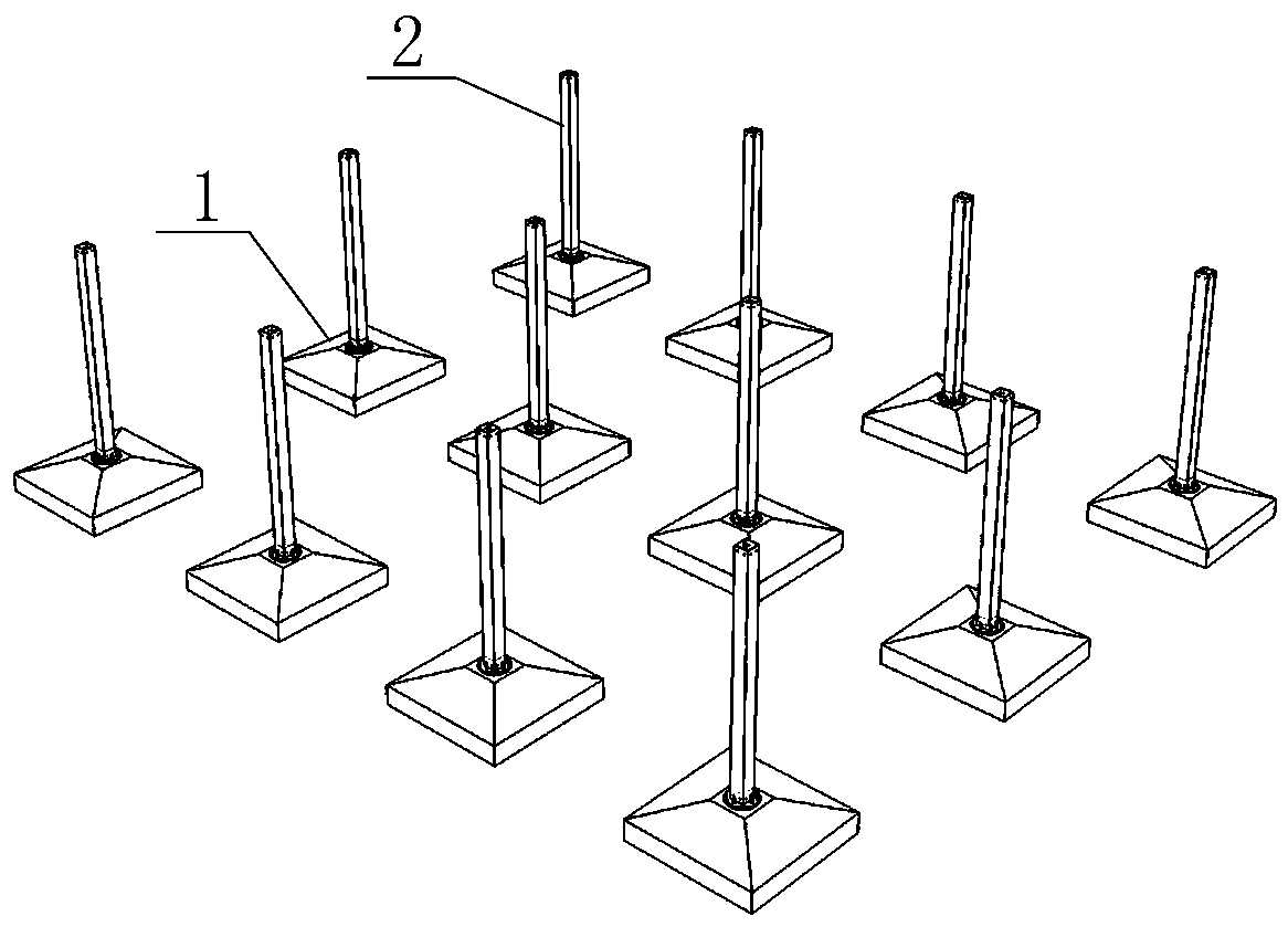 Prefabricated steel structure and construction method thereof