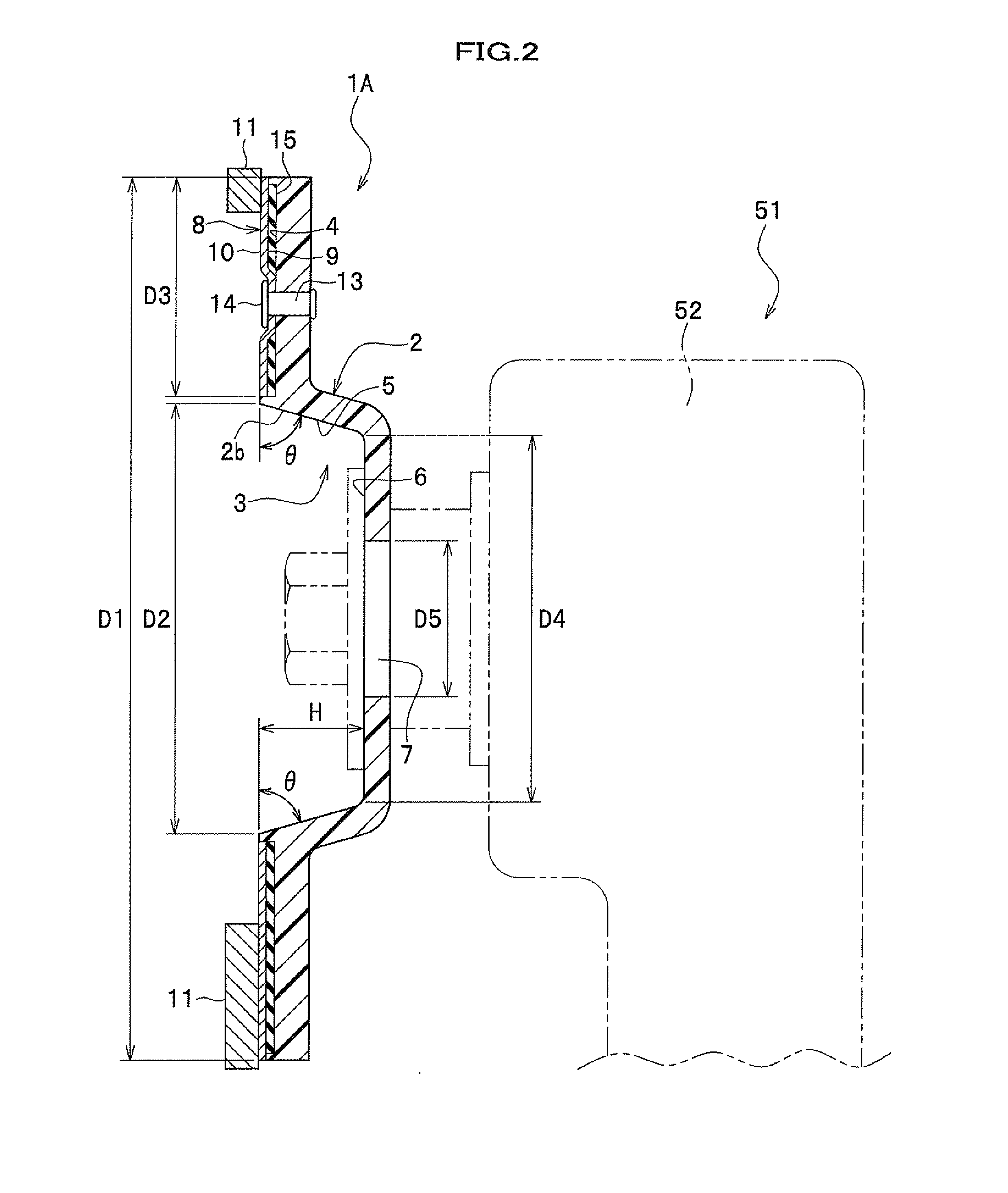 Cup type grinding wheel