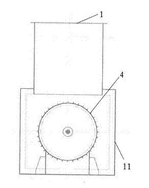 Air duct ignition burner