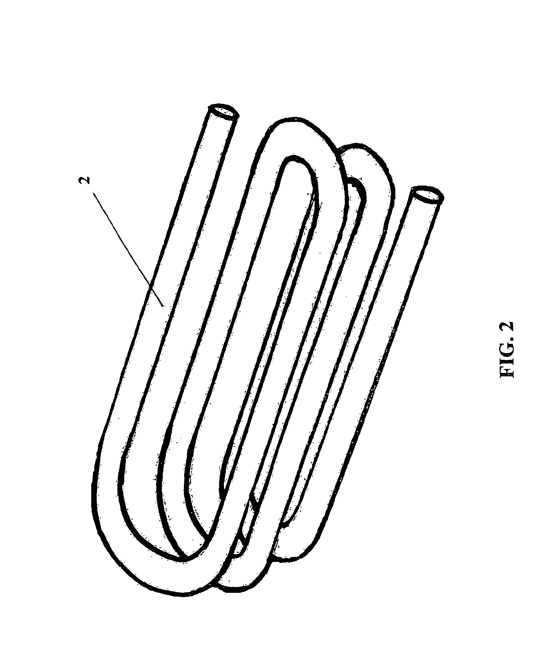 Method for detecting a gas species using a super tube waveguide