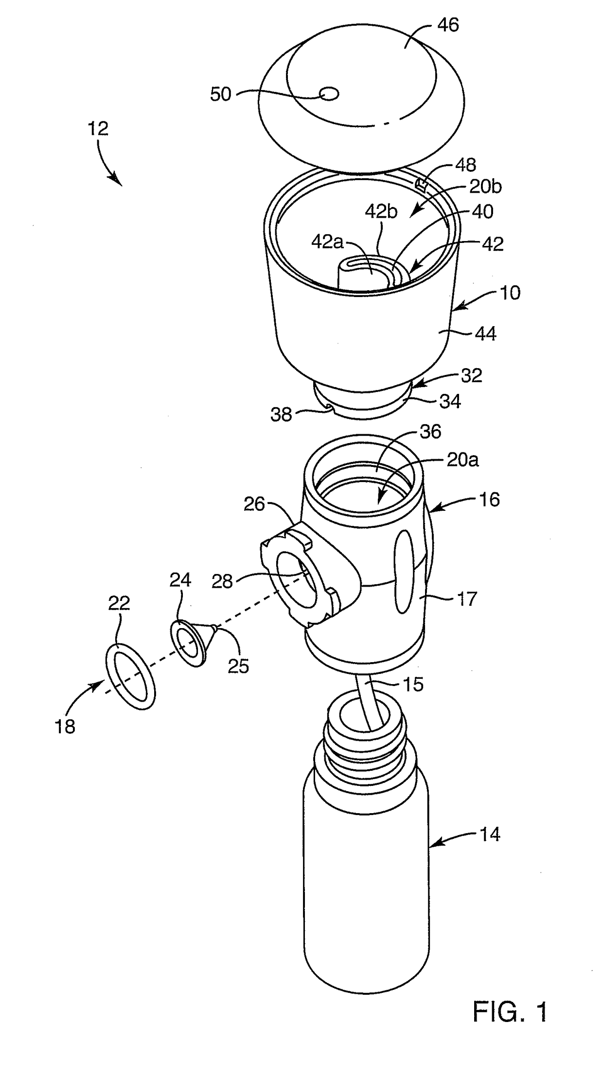 Air-blade, silencer and separator apparatus and method