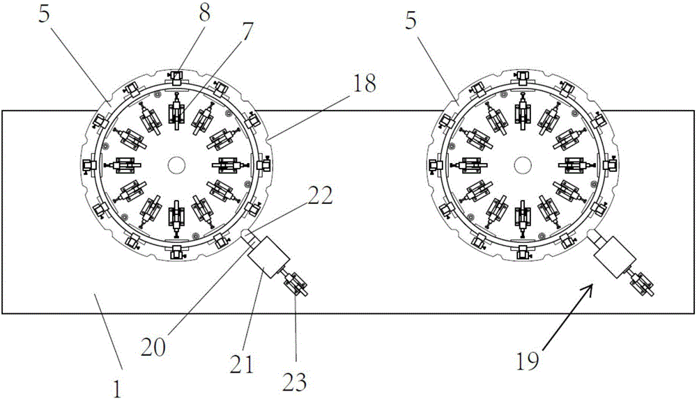 Basket ring spring hook butt welding machine