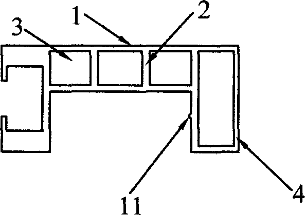 Manufacturing method of plastic building formwork