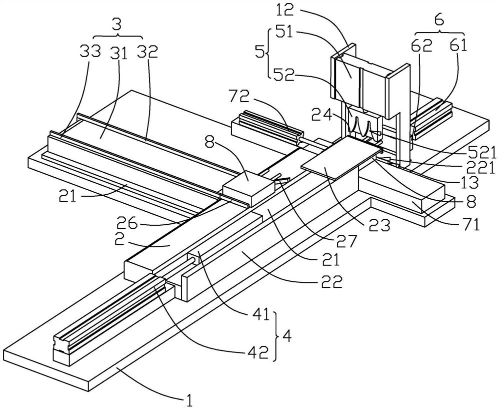 Capacitor pin bending and cutting device