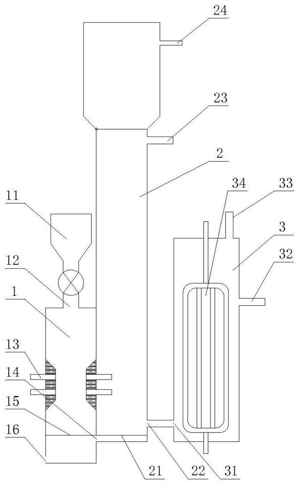 Method and device for negative utilization of biomass carbon by utilizing molten salt