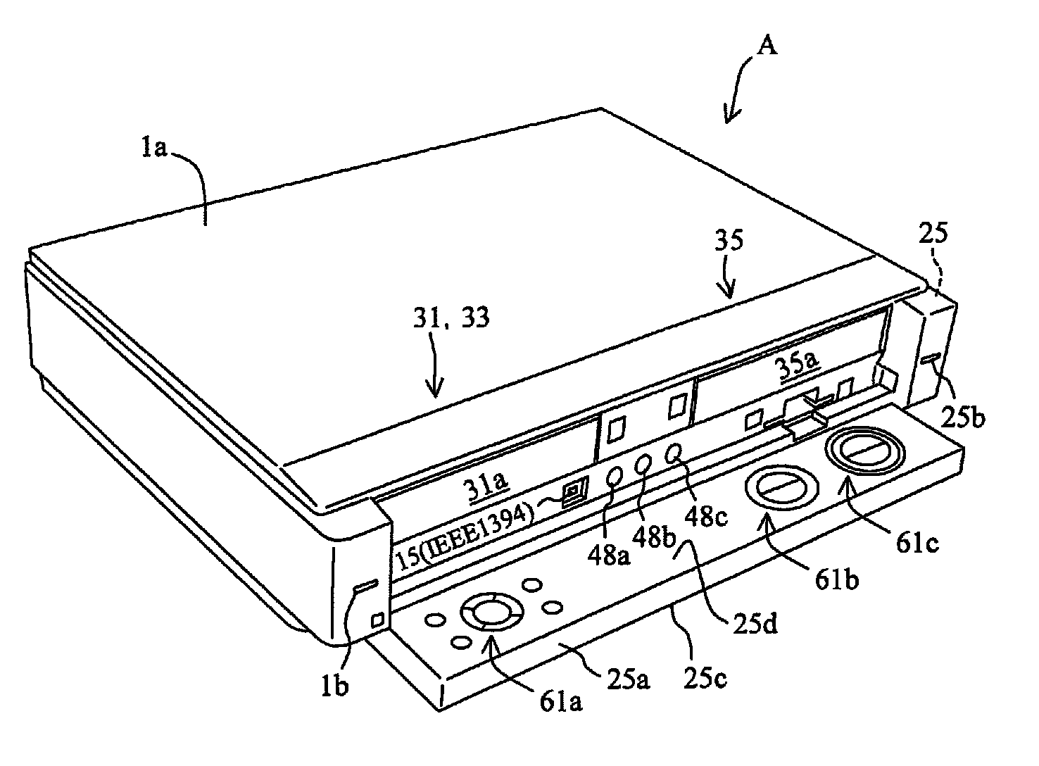 Recording and reproducing device