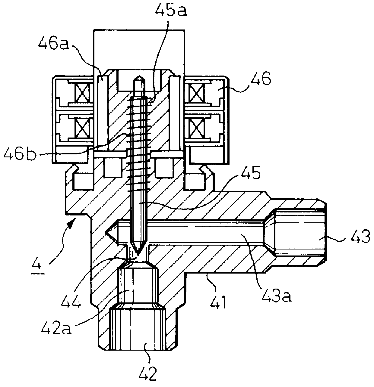 Vapor compression type refrigerating system