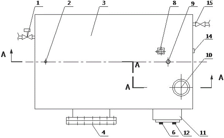 Automatic kitchen oil-water mixture separating device