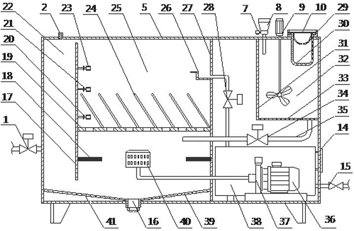 Automatic kitchen oil-water mixture separating device