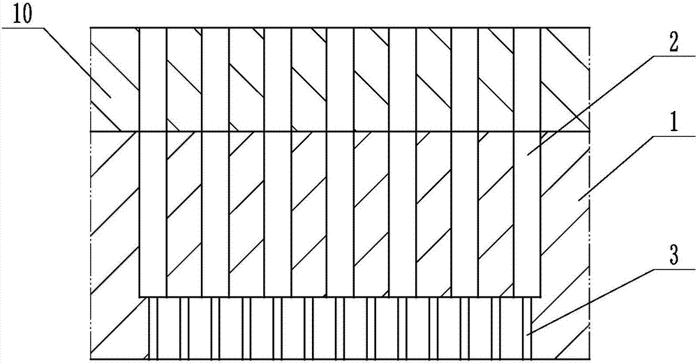 Manufacturing method of thin-walled large-scale honeycomb ceramic carrier mold that can be repeatedly coated