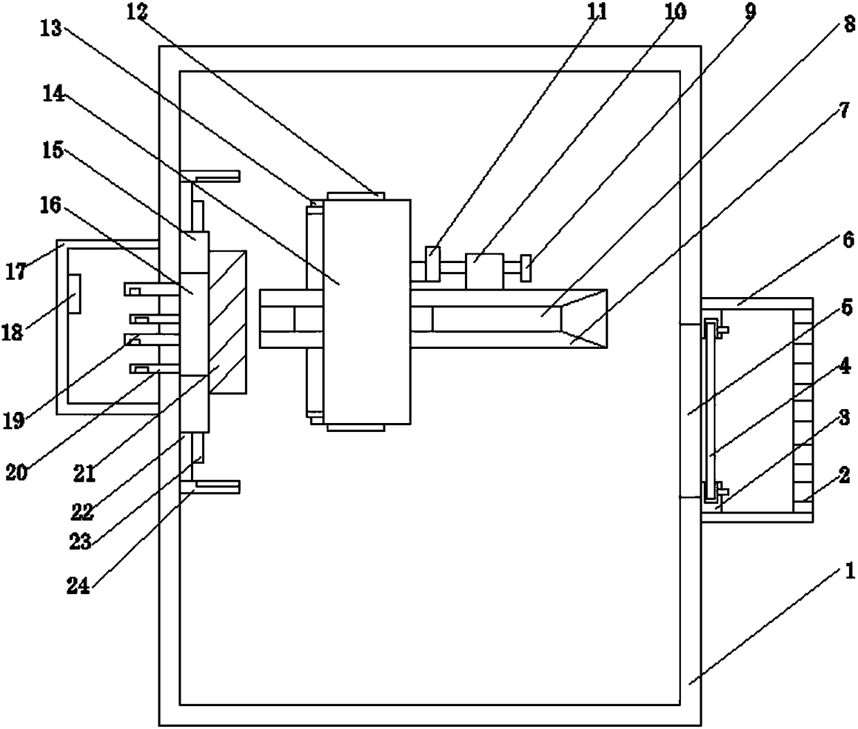 Computer network equipment processor with protection function