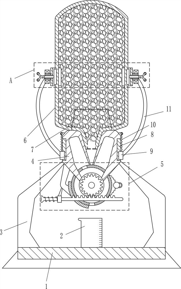 Quantitative taking equipment for chemical experiment medicine