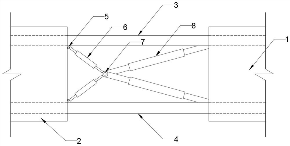 Inertia-type shock-absorbing layer system