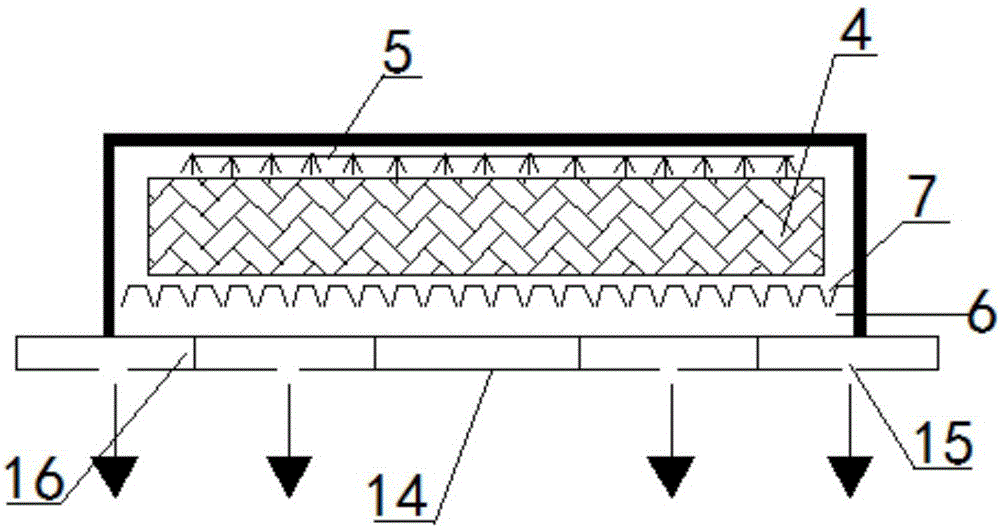 Bus ceiling evaporative cooling air conditioner system