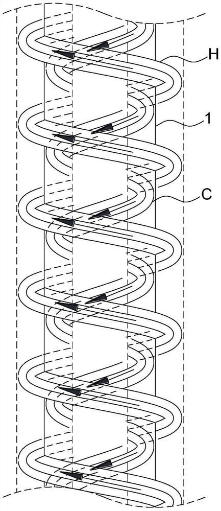 Heat exchange method and structure for fluid and heat recovery system for waste water