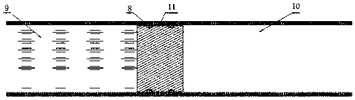 Pressure bearing pole plate for logging instrument