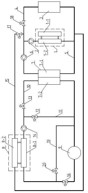 Ice storage refrigeration system and refrigeration method thereof