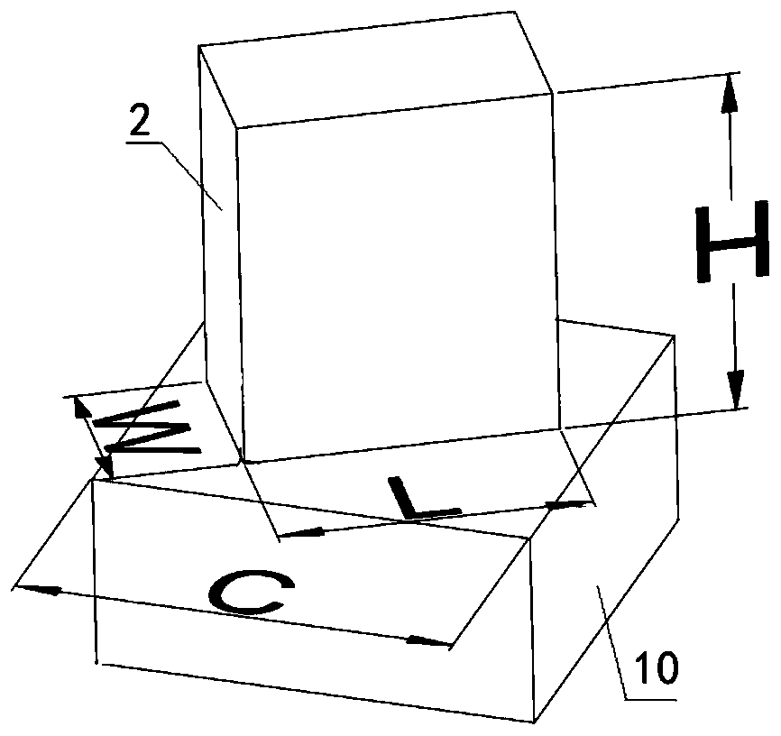 Multifunctional super-surface structure based on polarization, super-surface element and encryption method