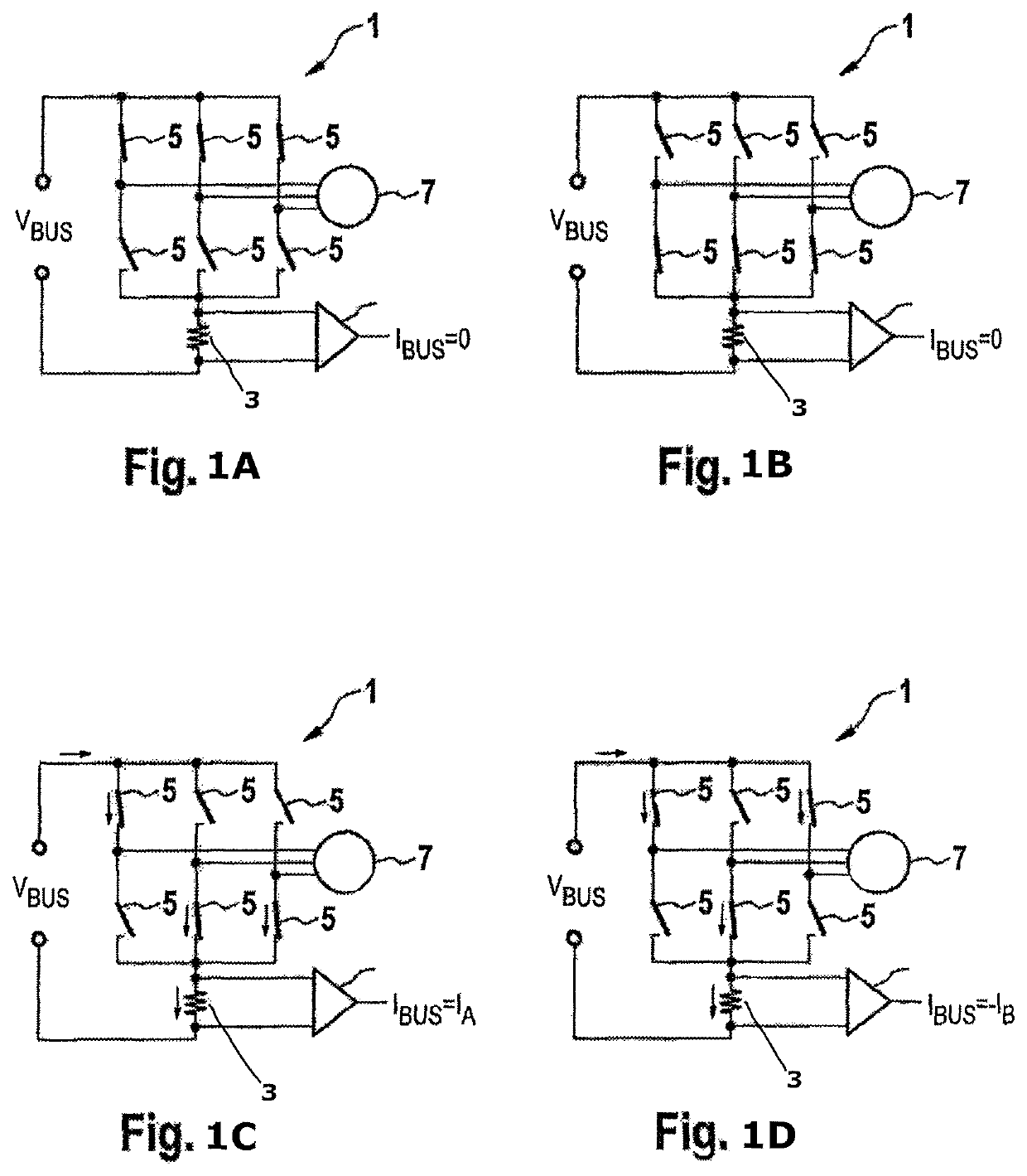 Method for operating an electronically commutated synchronous machine, and actuation circuit