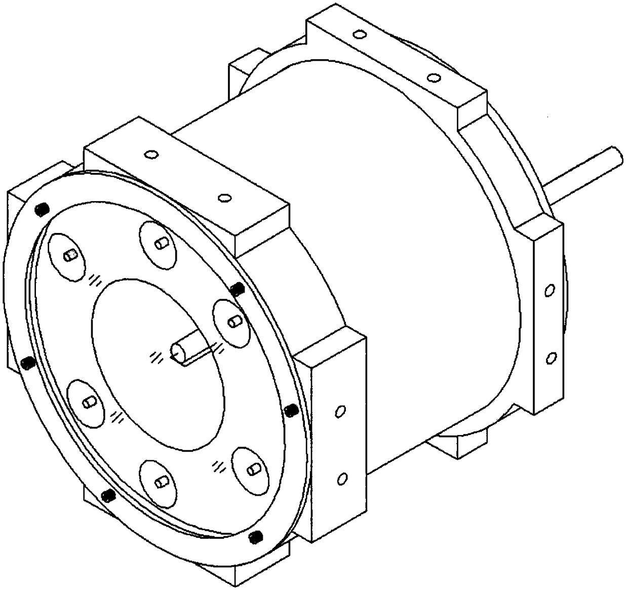 Underwater xenon lamp and LED composite lighting device