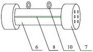 Aquatic vegetable fat-cellulose acetate composite semi-permeable membrane bionic passive sampling device