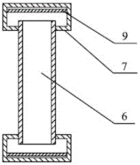 Aquatic vegetable fat-cellulose acetate composite semi-permeable membrane bionic passive sampling device