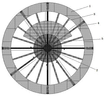 A waterwheel type intensive treatment device for improving water quality