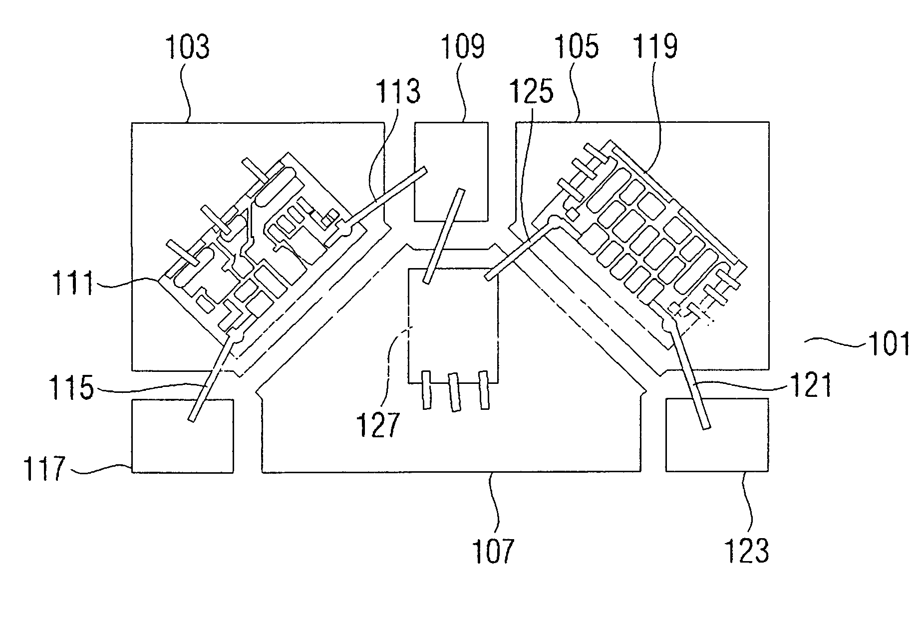 Transmit/receive filter and method for manufacturing same