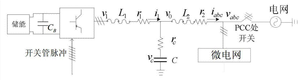 Energy storage inverter PQ control method under grid-connected state