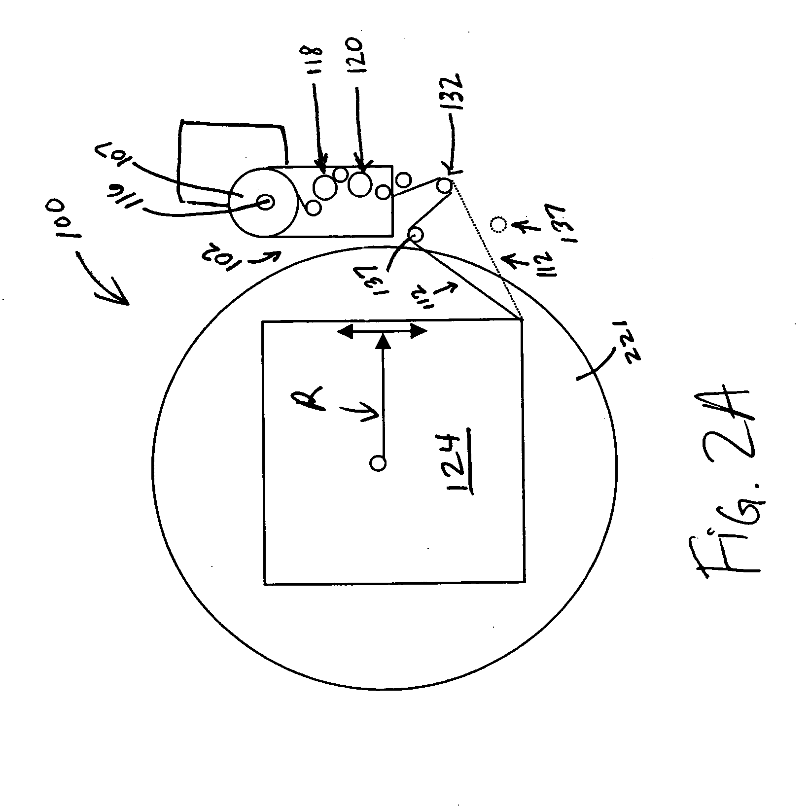 Method and apparatus for securing a load to a pallet with a roped film web