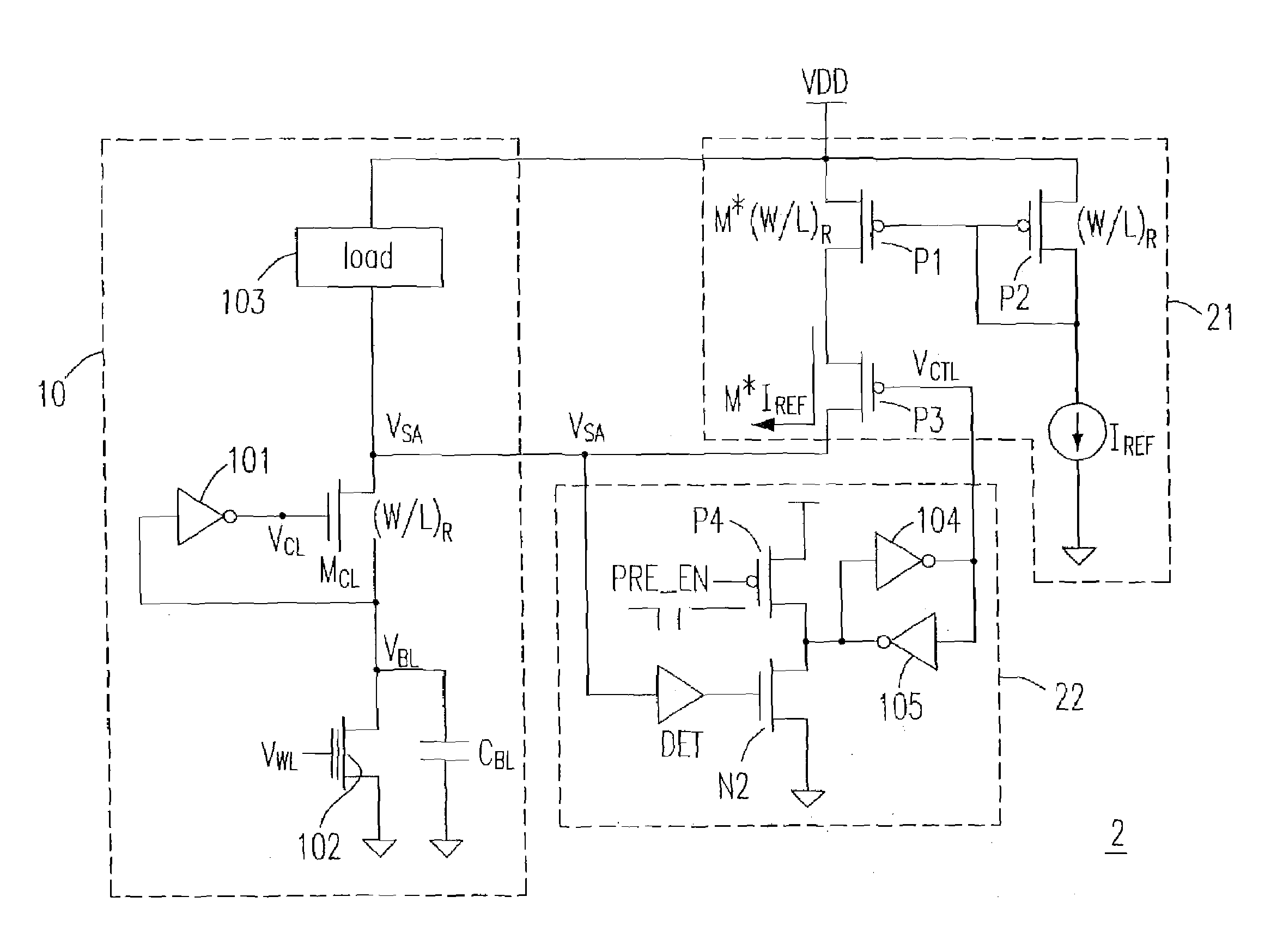 Memory, bit-line pre-charge circuit and bit-line pre-charge method