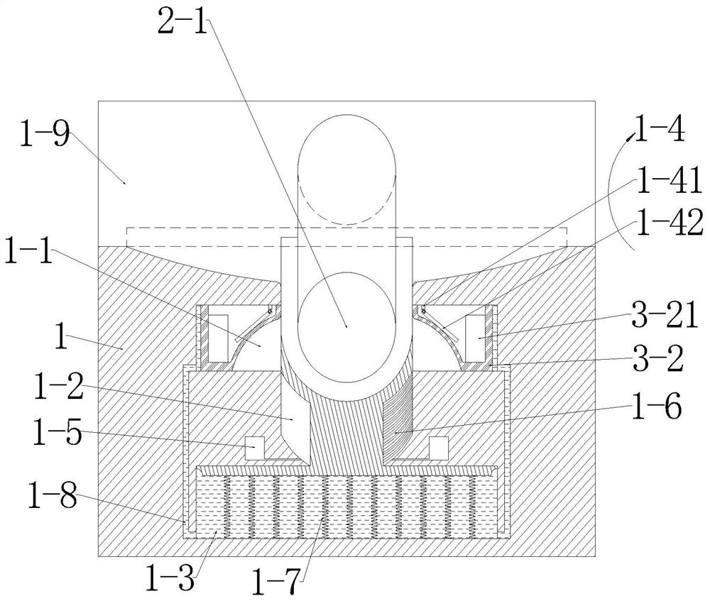 Bending processing device for large-scale wind power high-speed gearbox