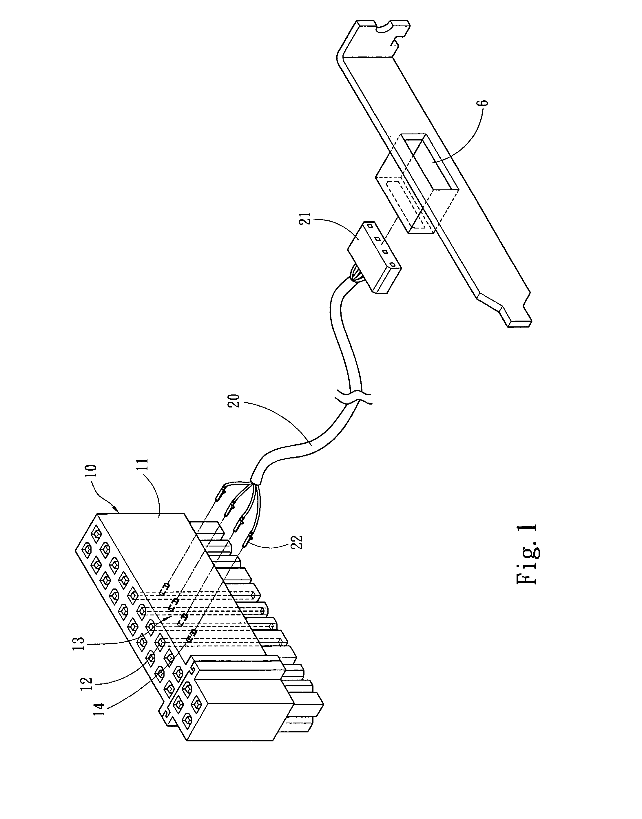 Electric power connector adapting structure