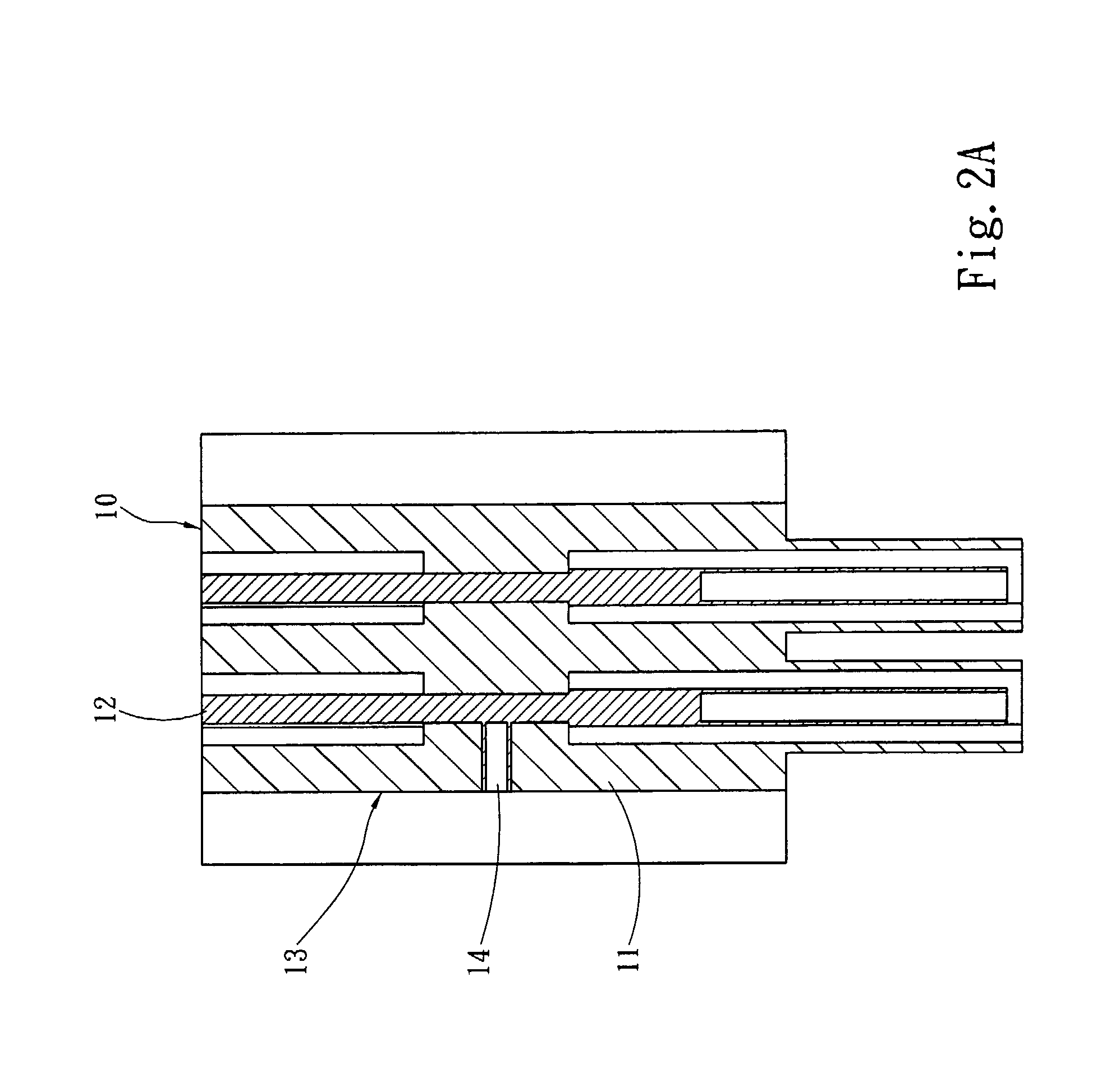 Electric power connector adapting structure