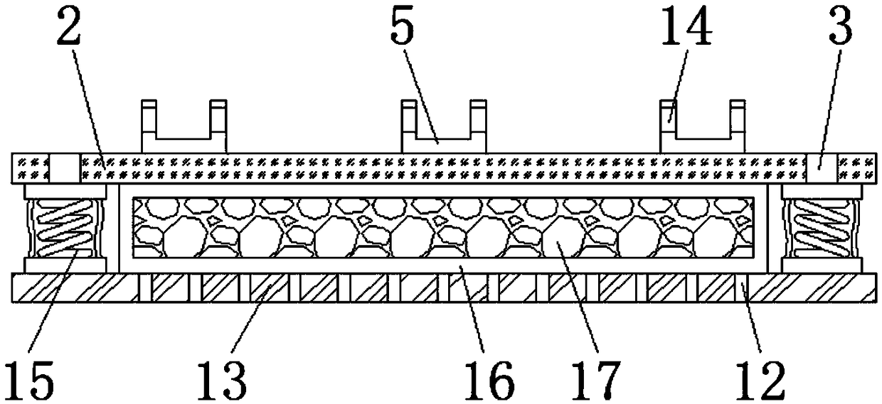 Barrier device with function of easily adjusting size for engineering blasting