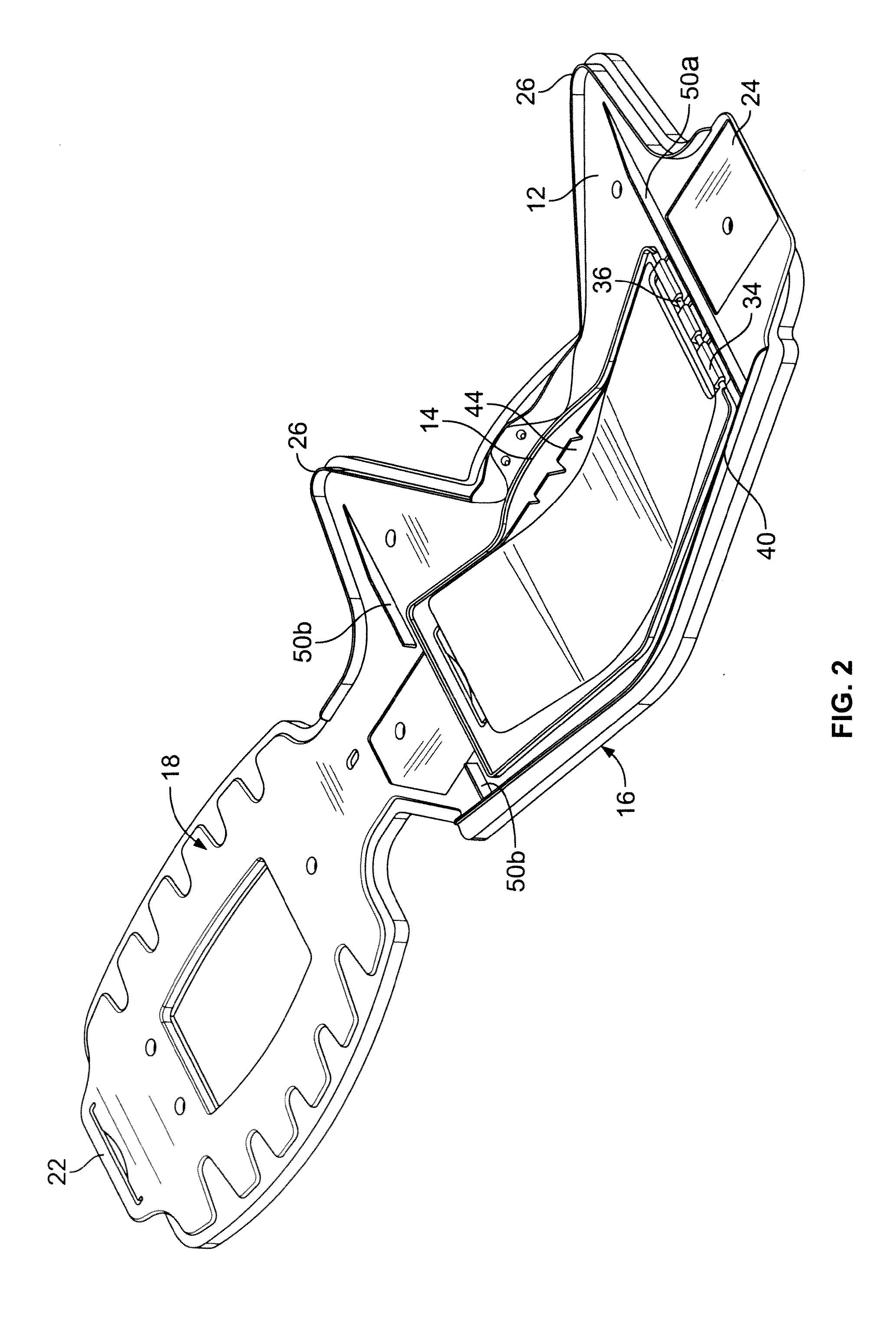 Cervical immobilization collar with arterial cooling elements