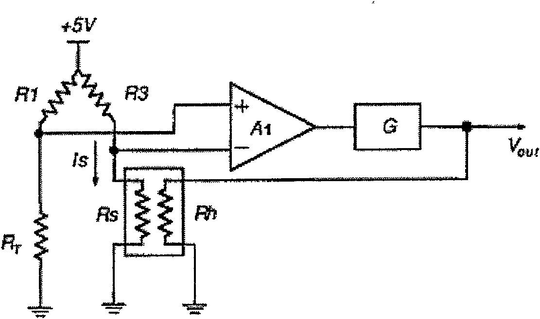 Micro-mechanical two-dimension wind speed and wind direction sensor and signal processing circuit thereof