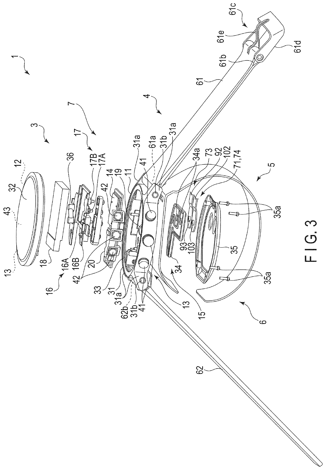 Blood pressure measuring device