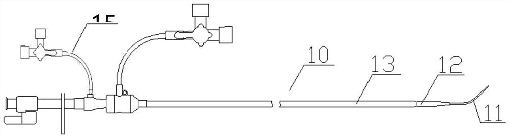 Atrial septum puncture assembly