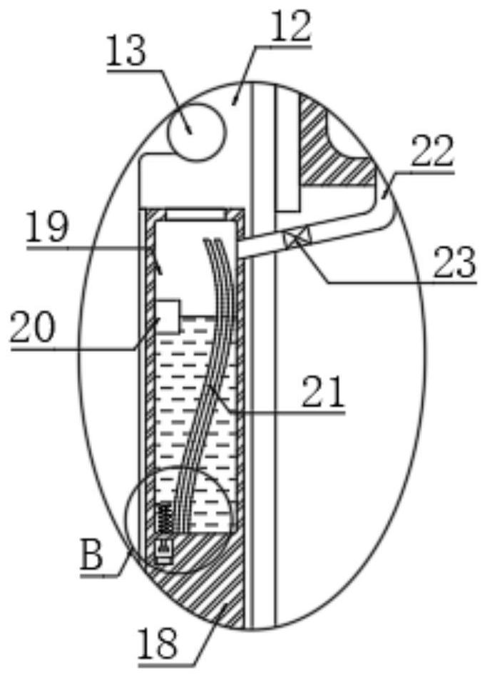 Permanent magnet motor mounting shell with heat dissipation structure