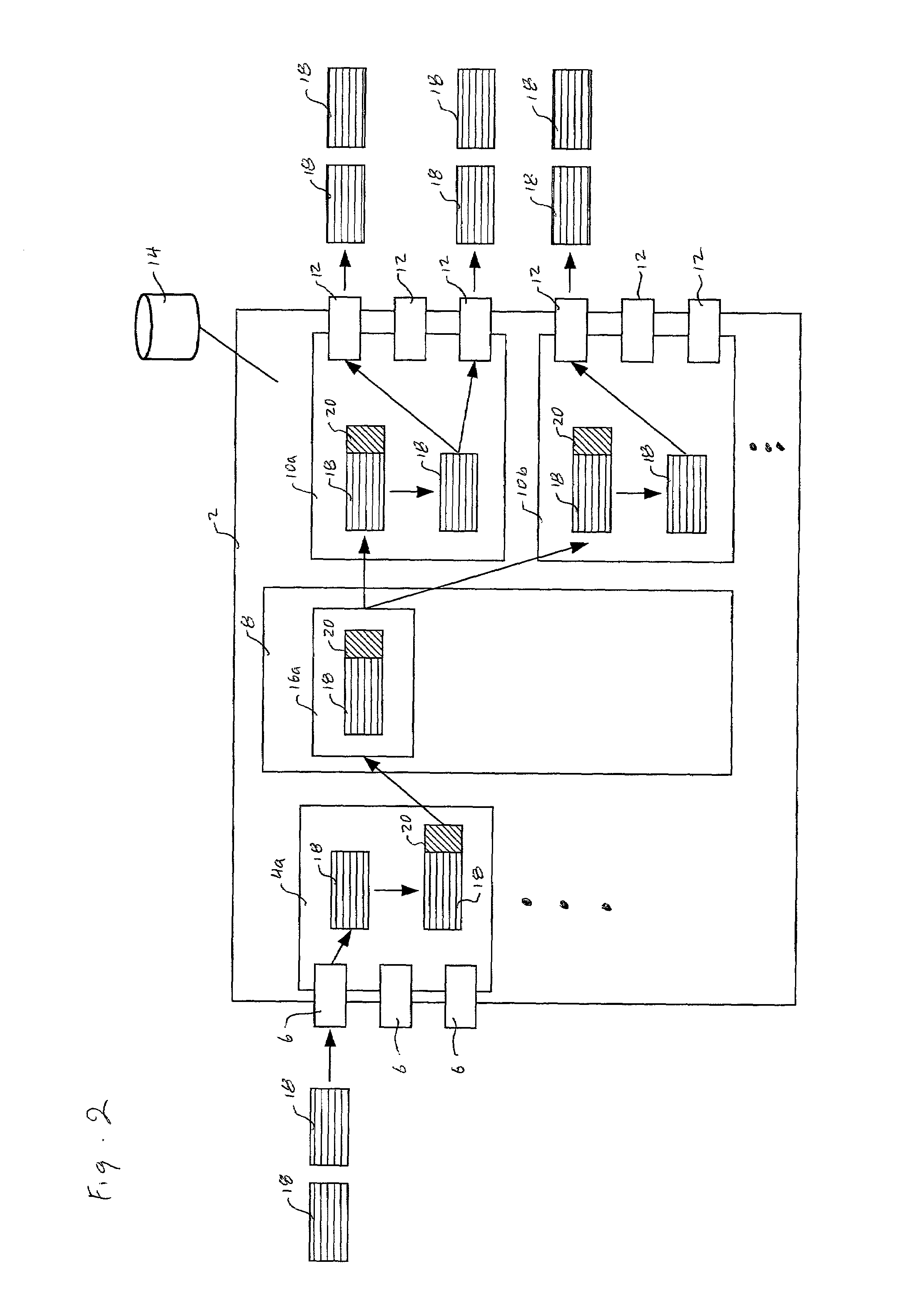 Method and apparatus for routing data traffic across a multicast-capable fabric