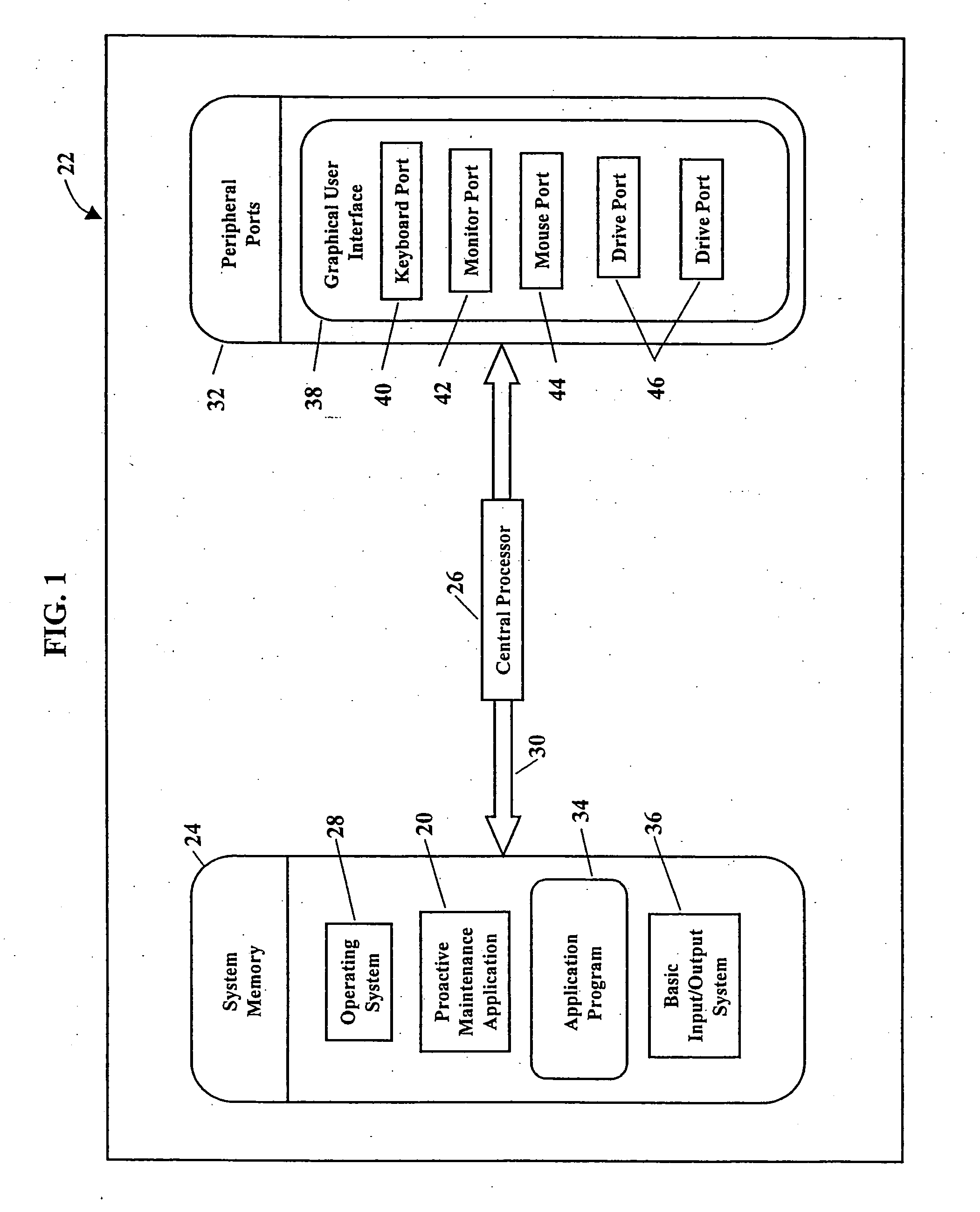 Utilities module for proactive maintenance application